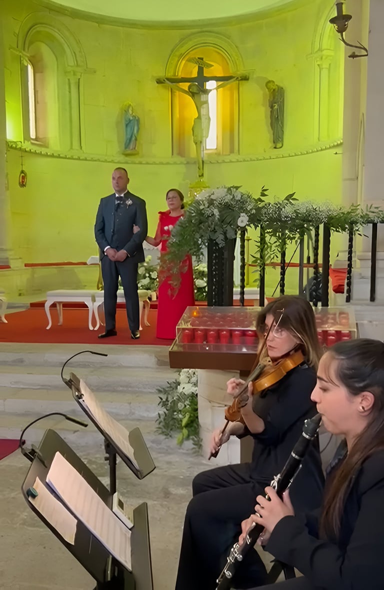DÚO VIOLÍN Y CLARINETE (BODA L&J 24/08/2024)