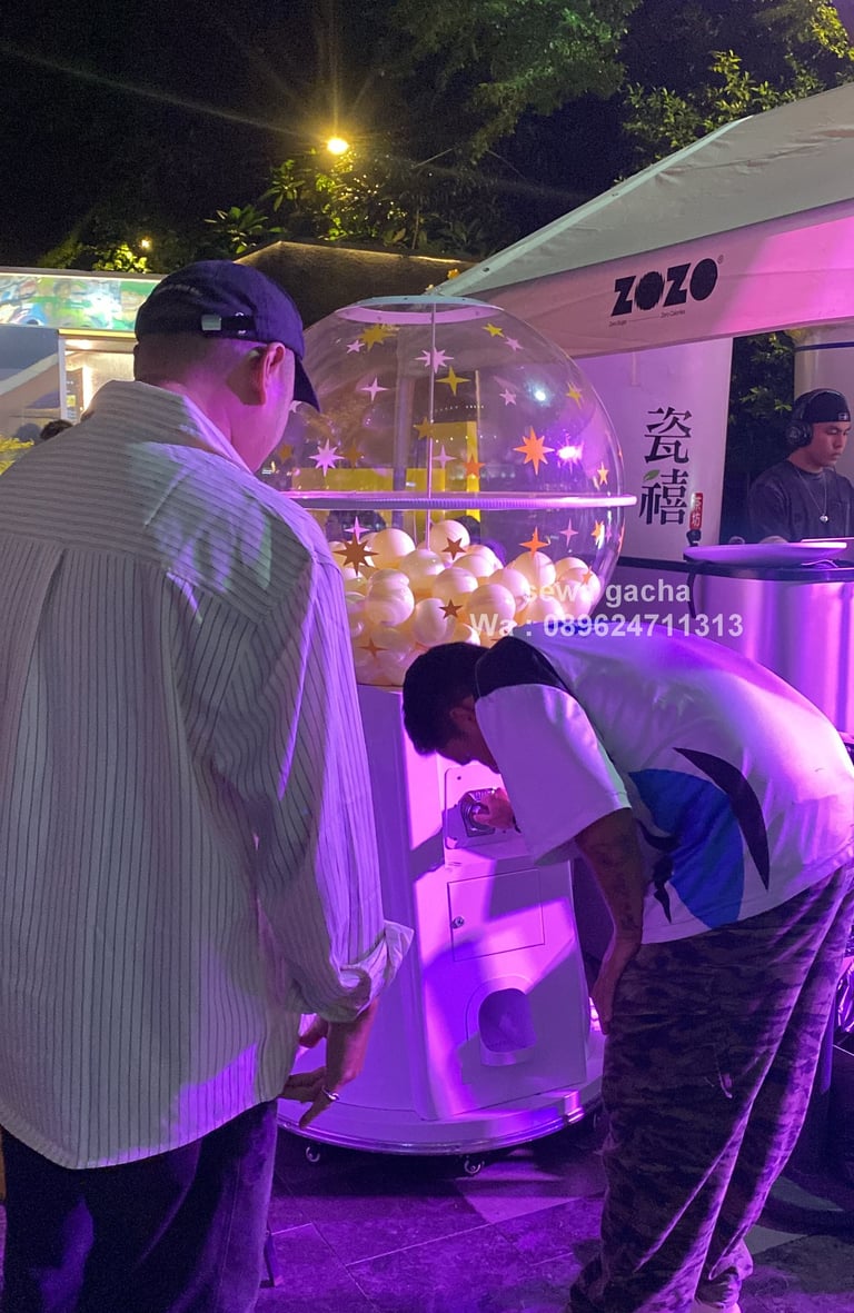 mesin gacha gachapon event jakarta