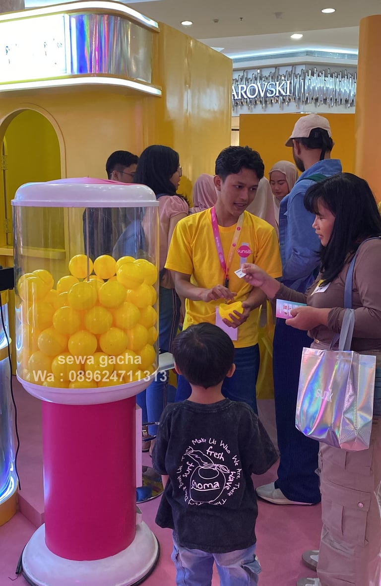 kustomisasi mesin gacha gachapon jakarta