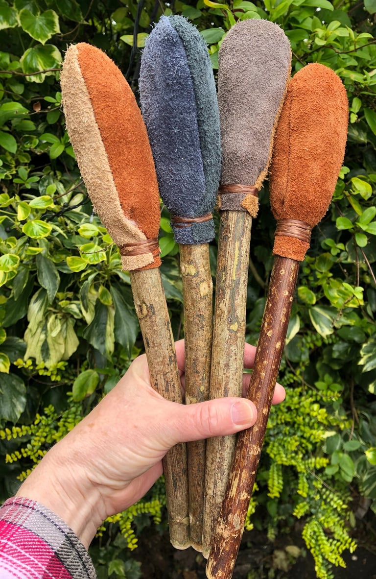 handcrafted drum beaters