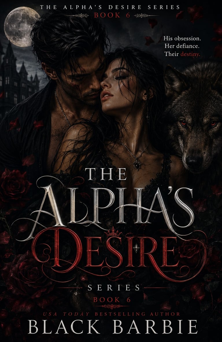 The Alpha"s Desire Series  - Book 6 - cover by Black Barbie - VJ & BB Premium Fiction