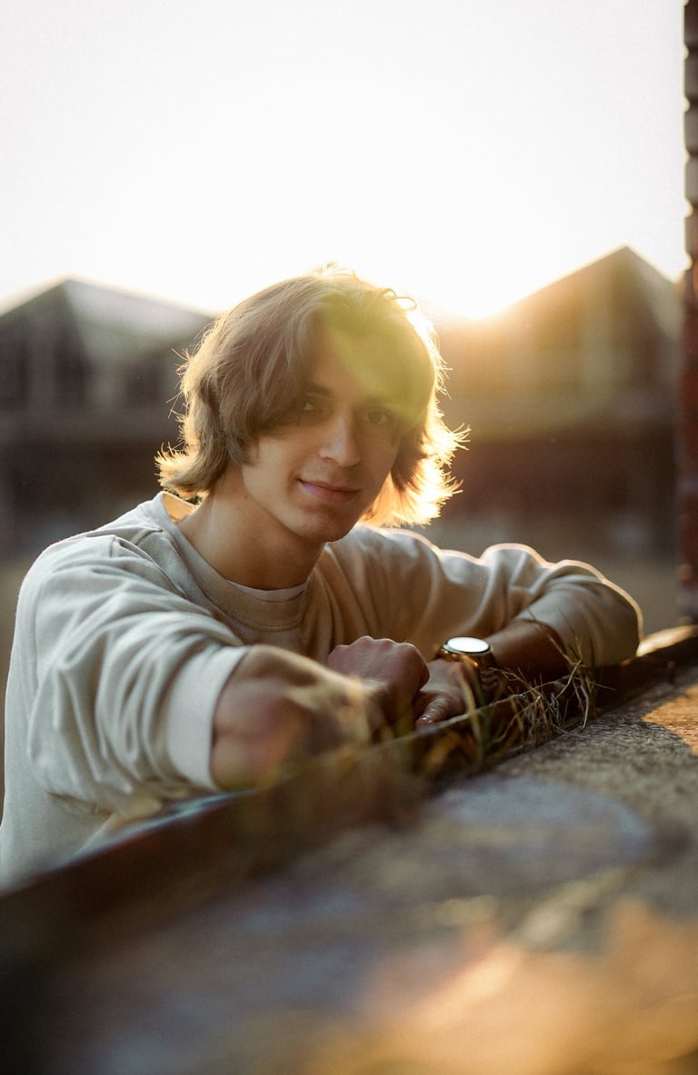 Bild vom Musiker und Lehrer Fabian Lenschow "Faby"