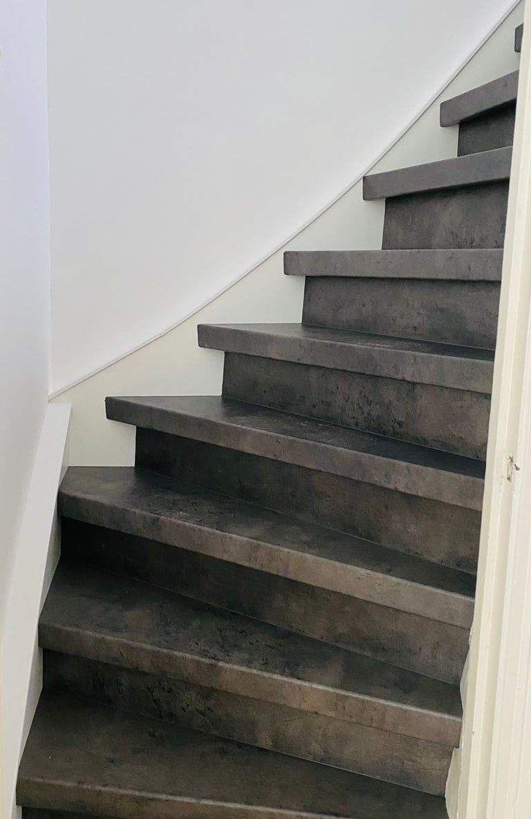 Laminaat traprenovatie