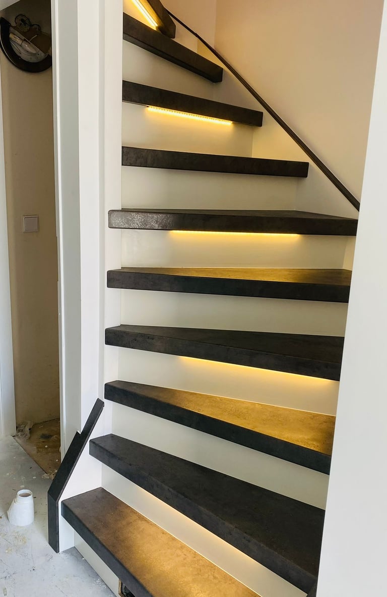 Laminaat traprenovatie