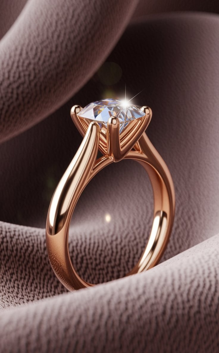 Shambh's Solitaire Diamond Ring