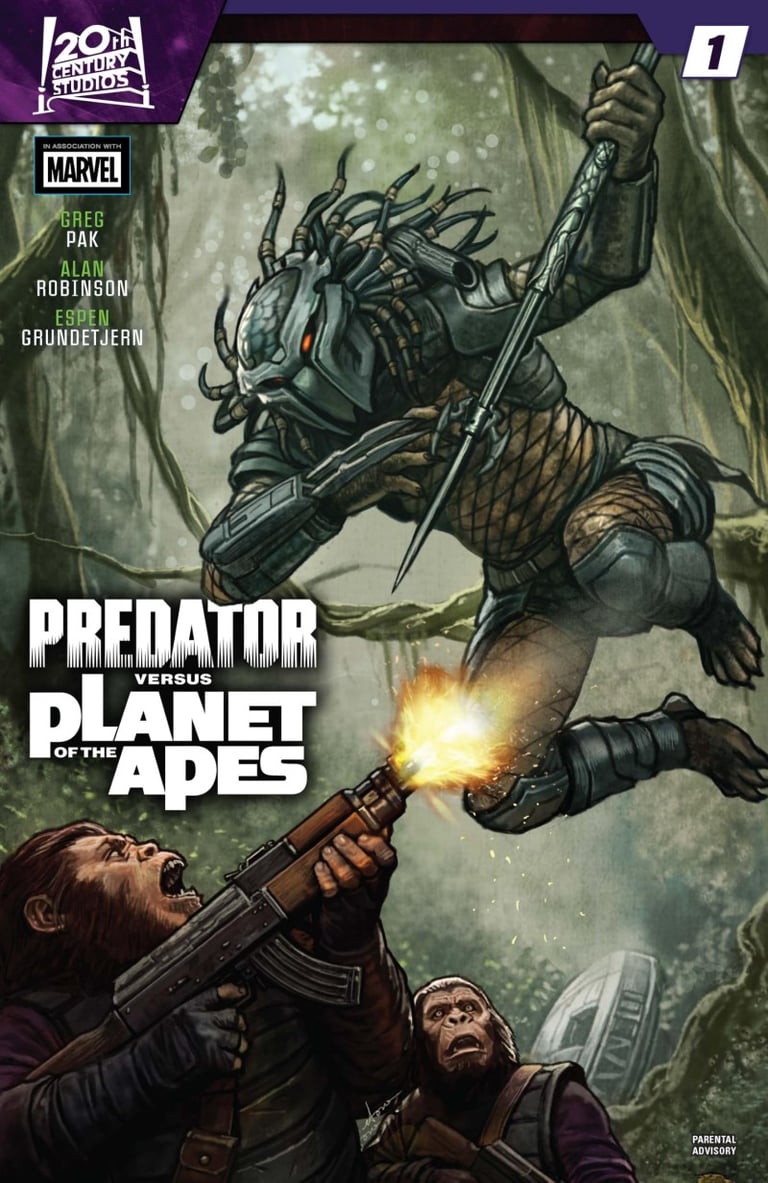 Predator vs. the Planet of the Apes #1