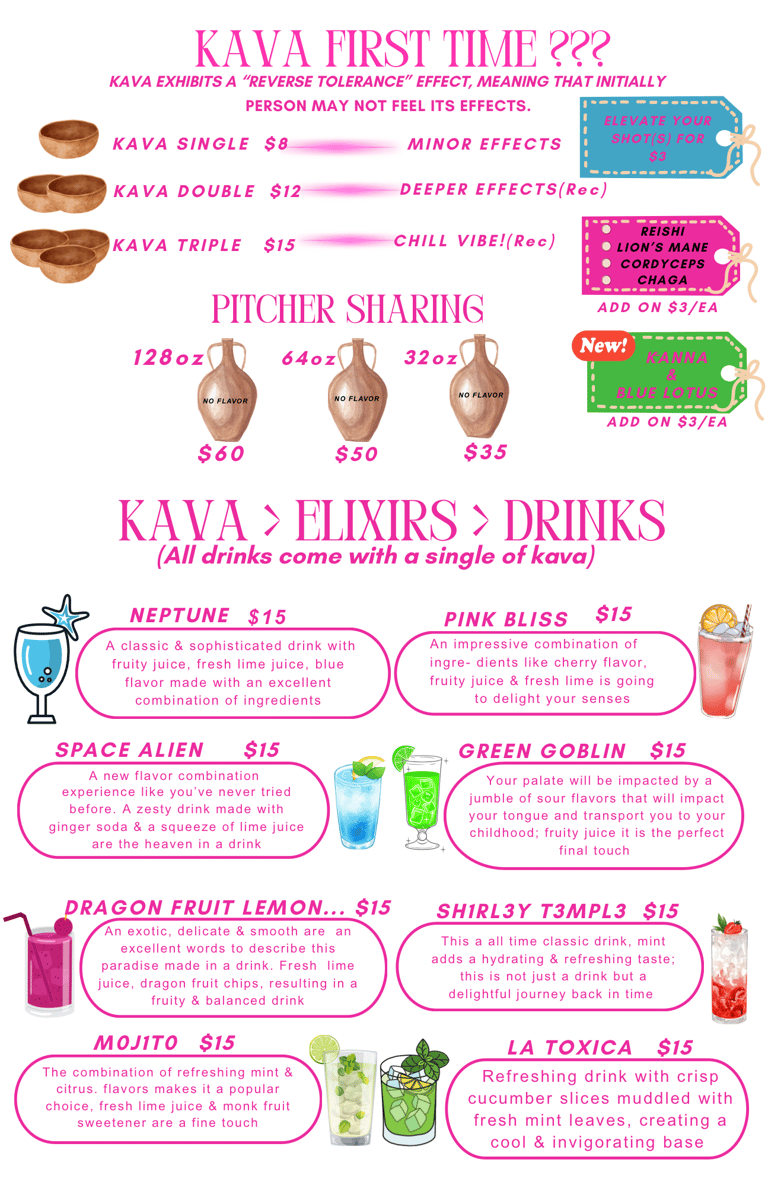 Friendly Hangout Kava Lounge LA for Kava-Based Drinks & Botanical beverages