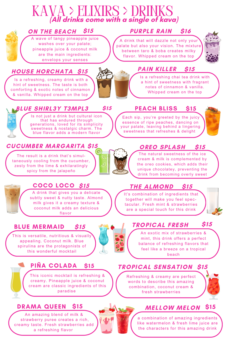 Friendly Hangout Kava Lounge LA for Kava-Based Drinks & Botanical beverages