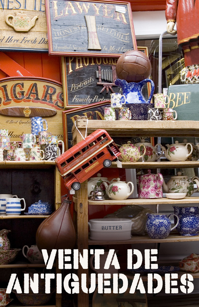 Venta de antigüedades