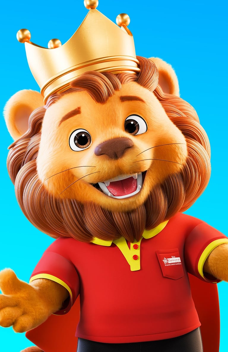 mascote 3d e personagem 3d