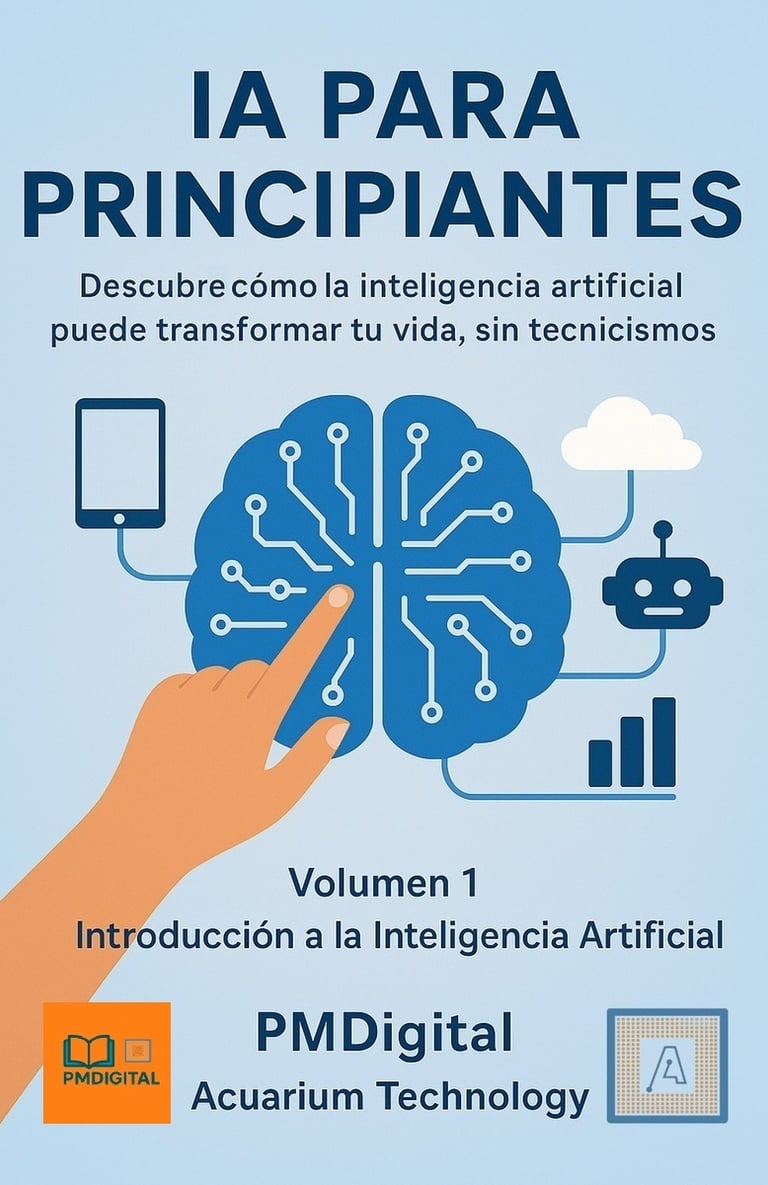 Portada Inteligencia Artificial para principiantes Volumen 1