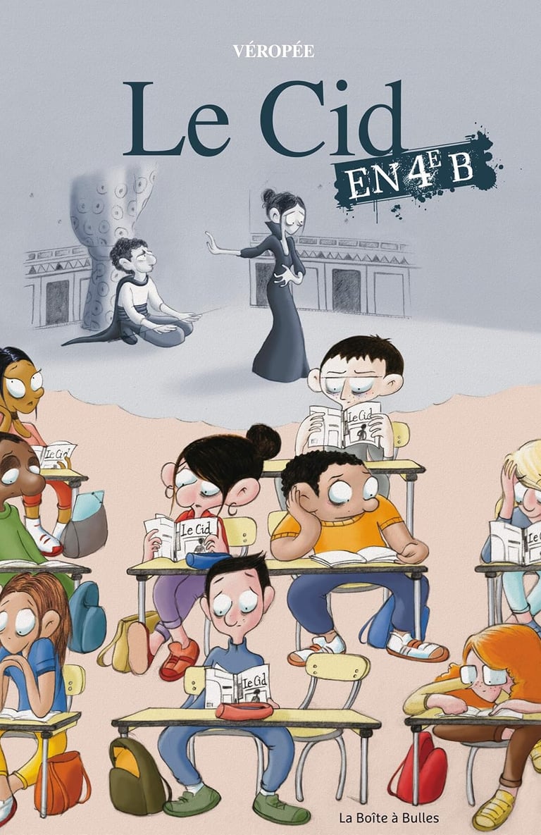 Première de couverture de la BD Le Cid en 4eB