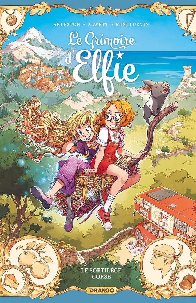 Première de couverture de la BD Le Grimoire d'Elfie 6