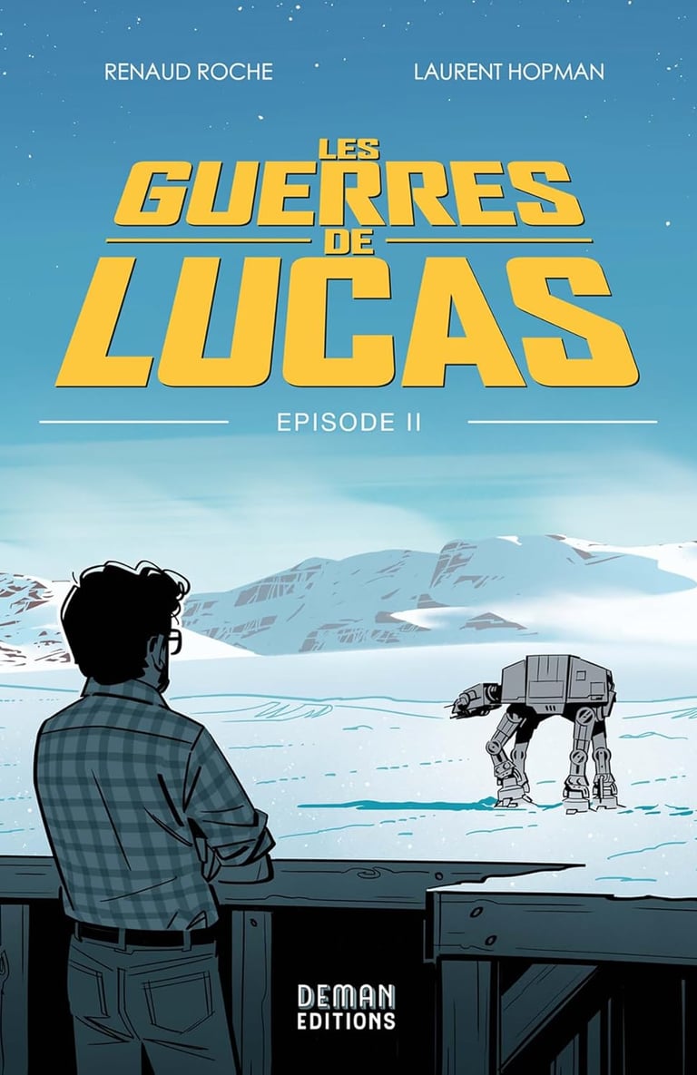 Première de couverture du tome 2 de la BD Les guerres de Lucas