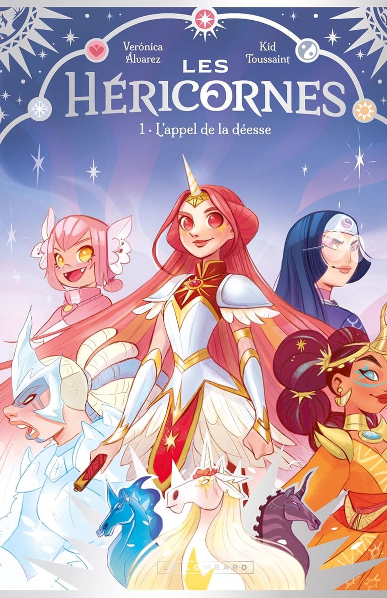 Première de couverture du tome 1 de la BD Les Héricornes