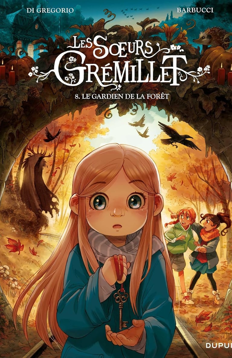Première de couverture du tome 8 de la BD Les soeurs Grémillet