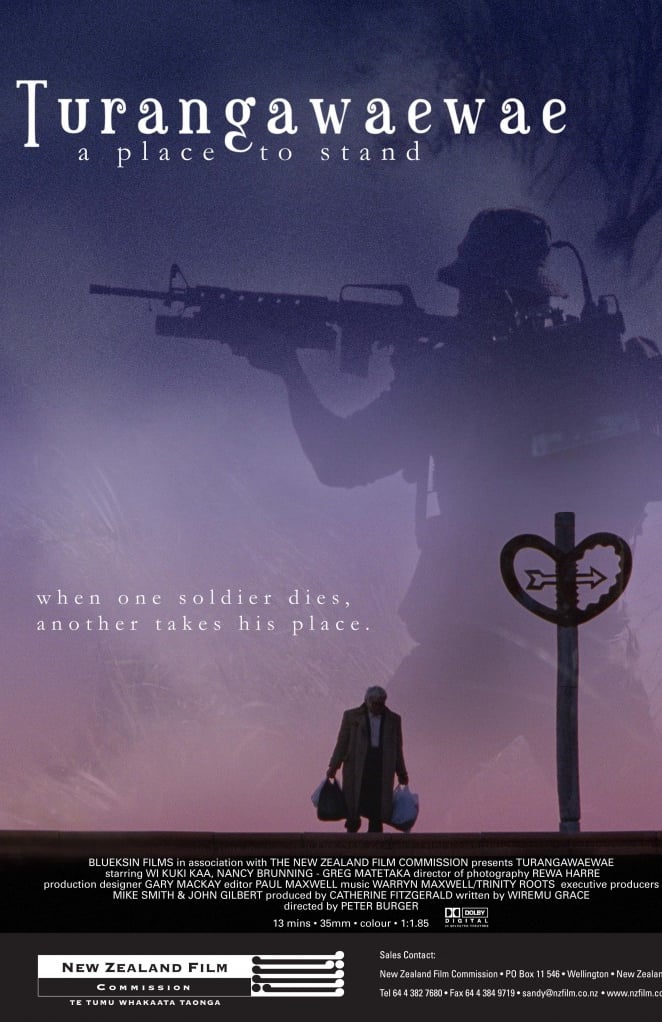 Poster for 'a place to live' screening hosted by Auckland International Film Club.