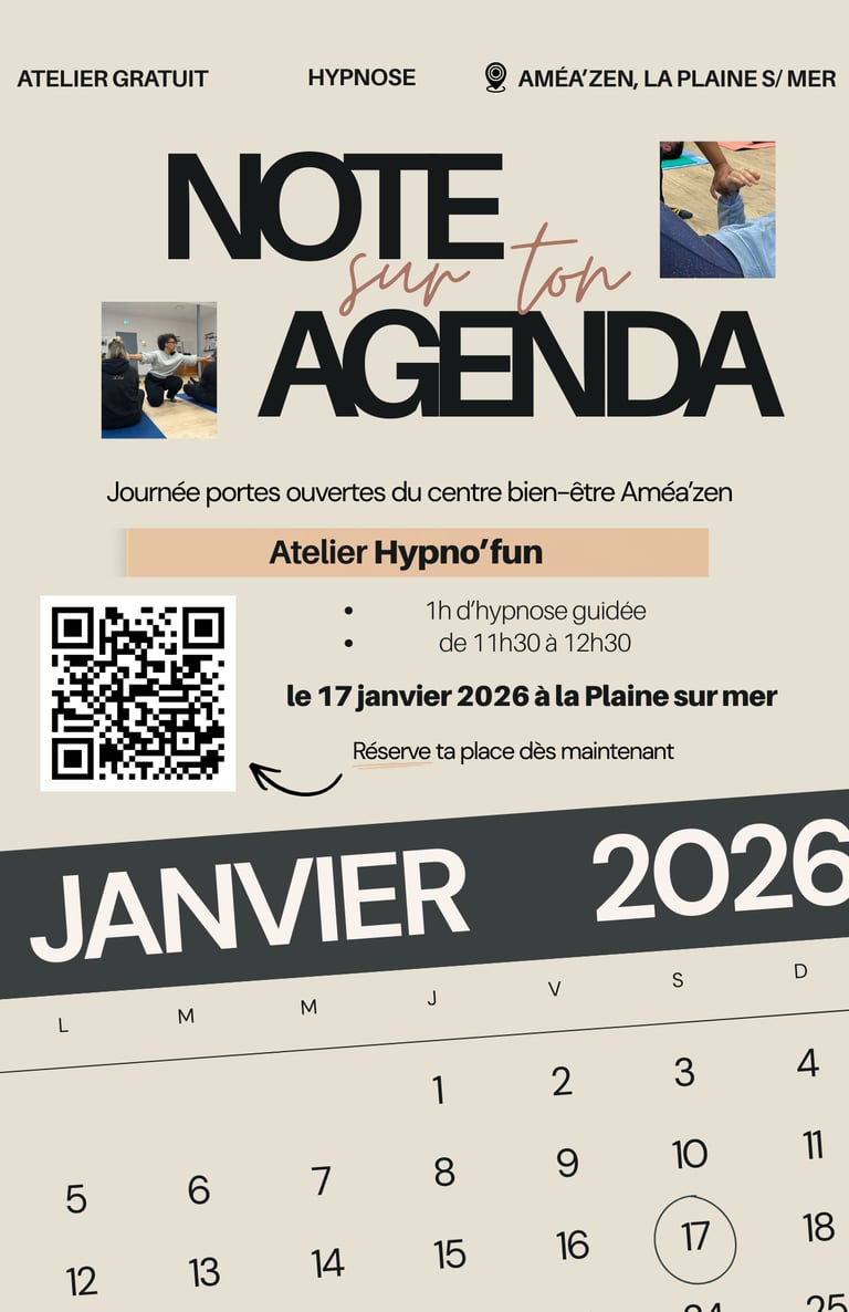 Hypnofun adhypnosis Atelier d'hypnose près de Pornic à Ste Marie sur mer