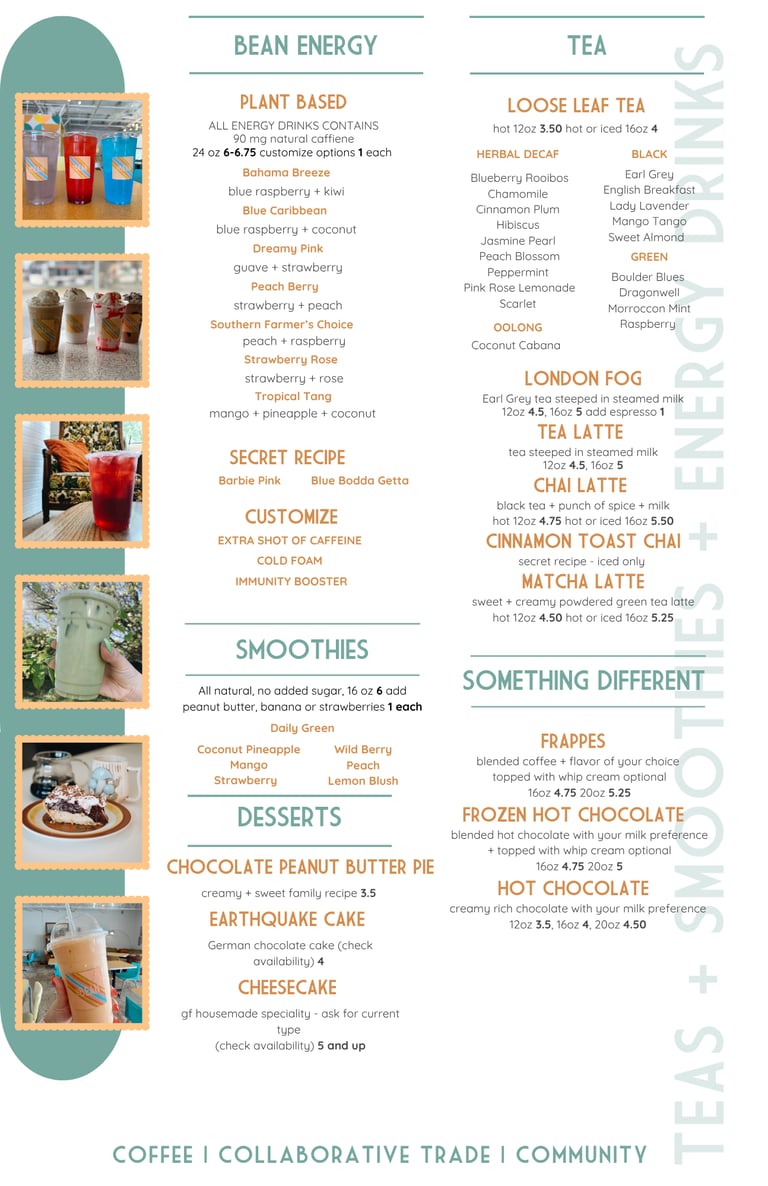 Smoothies, Tea, Energy Drinks , Auburn 