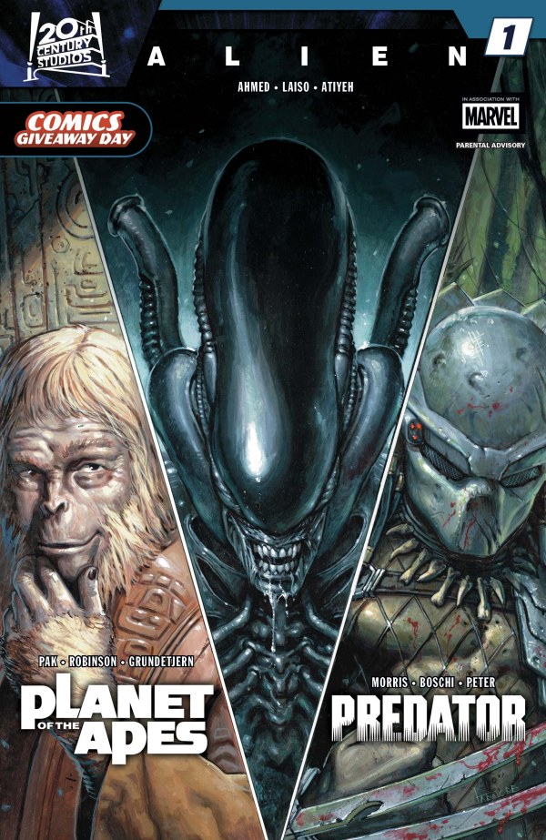 Alien, Predator & Planet of the Apes #1