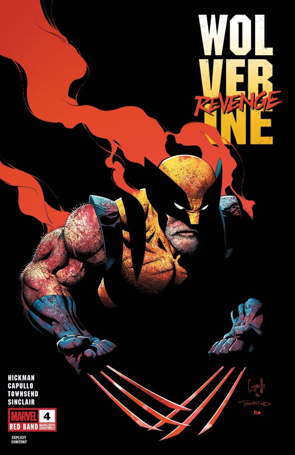 a wolverine comic book cover claws blood greg capullo
