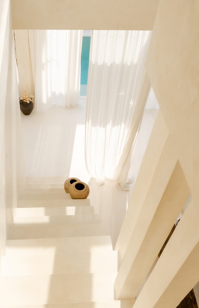 Calm French Mediterranean Interiors