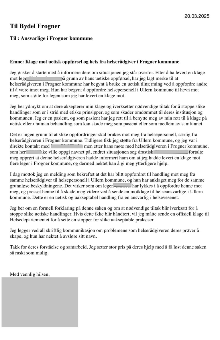 Statsforvalteren, Christer Torgilstveit Larsen, Oslo Kommune bydel Frogner, Majorstuen, medpoint.no,
