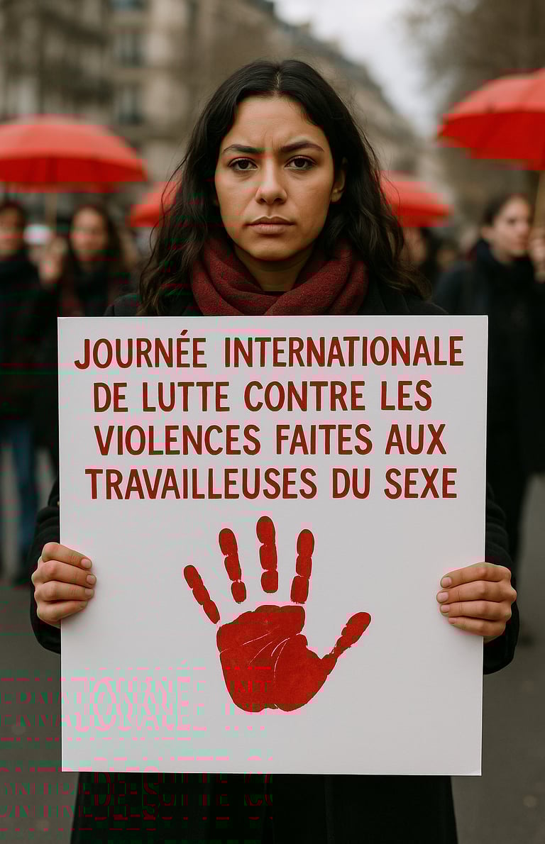 Journée internationale de lutte contre les violences faites aux travailleuses du sexe