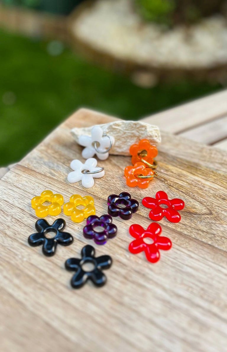 Boucles d'oreilles interchangeables et ses pampilles