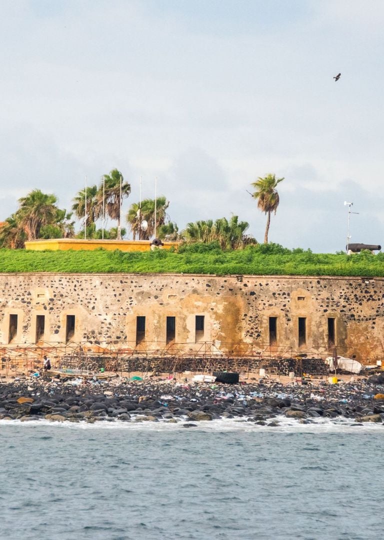 Slave Trading Centre of Goree Island in Senegal