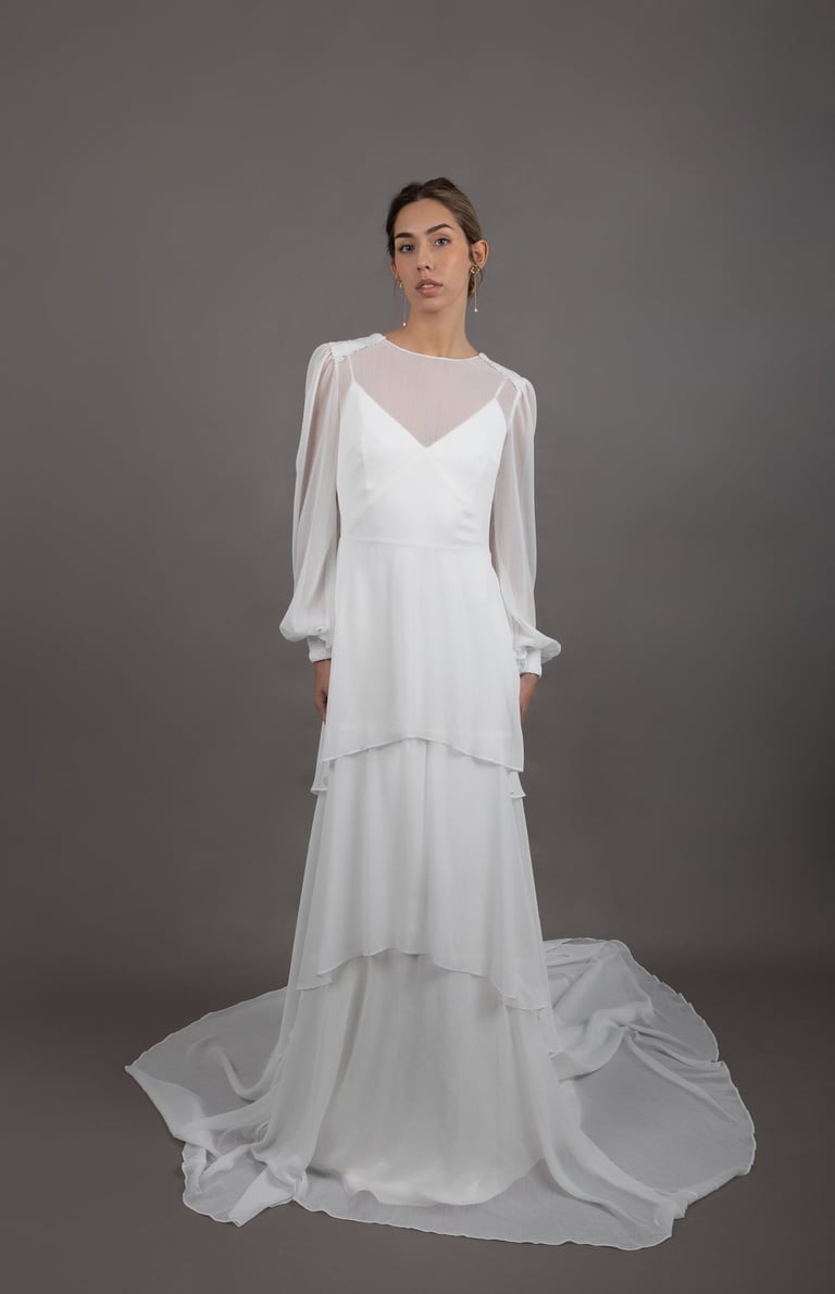 Vestido de novia a medida