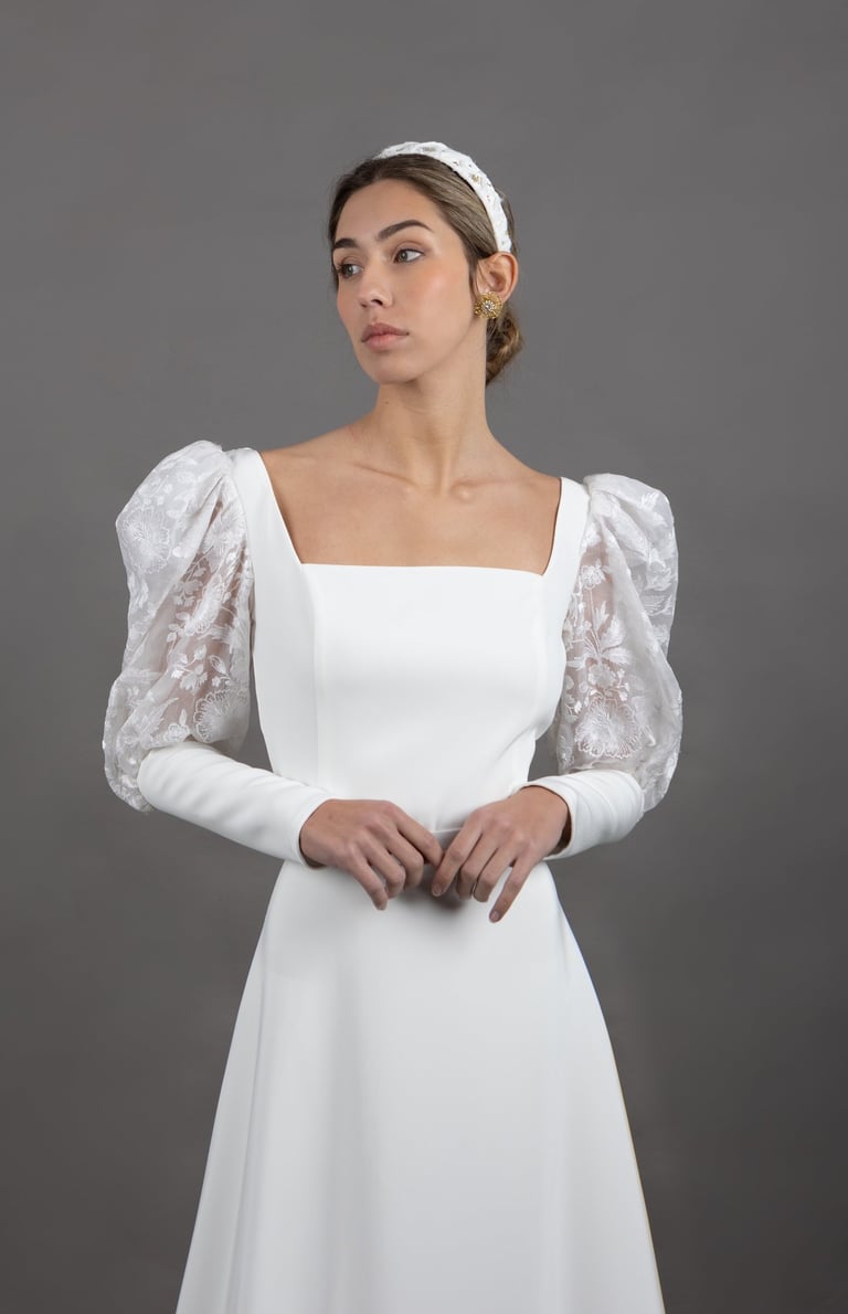 Vestido de novia a medida