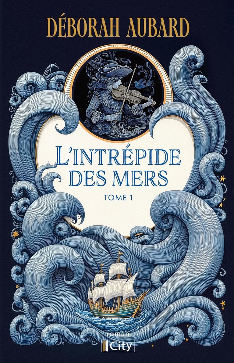 Première de couverture du tome 1 du roman L'intrépide des mers