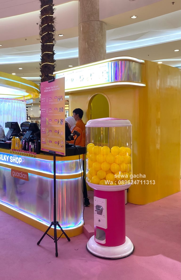 Sewa custom gacha gachapon jakarta