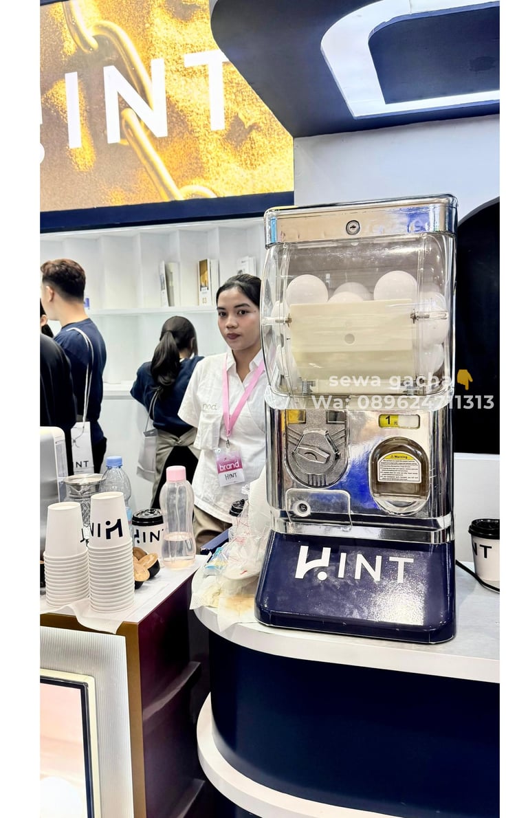 sewa mesin gacha mini jabodetabek