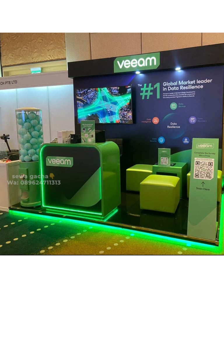 jasa penyewaan mesin gacha gachapon untuk booth event