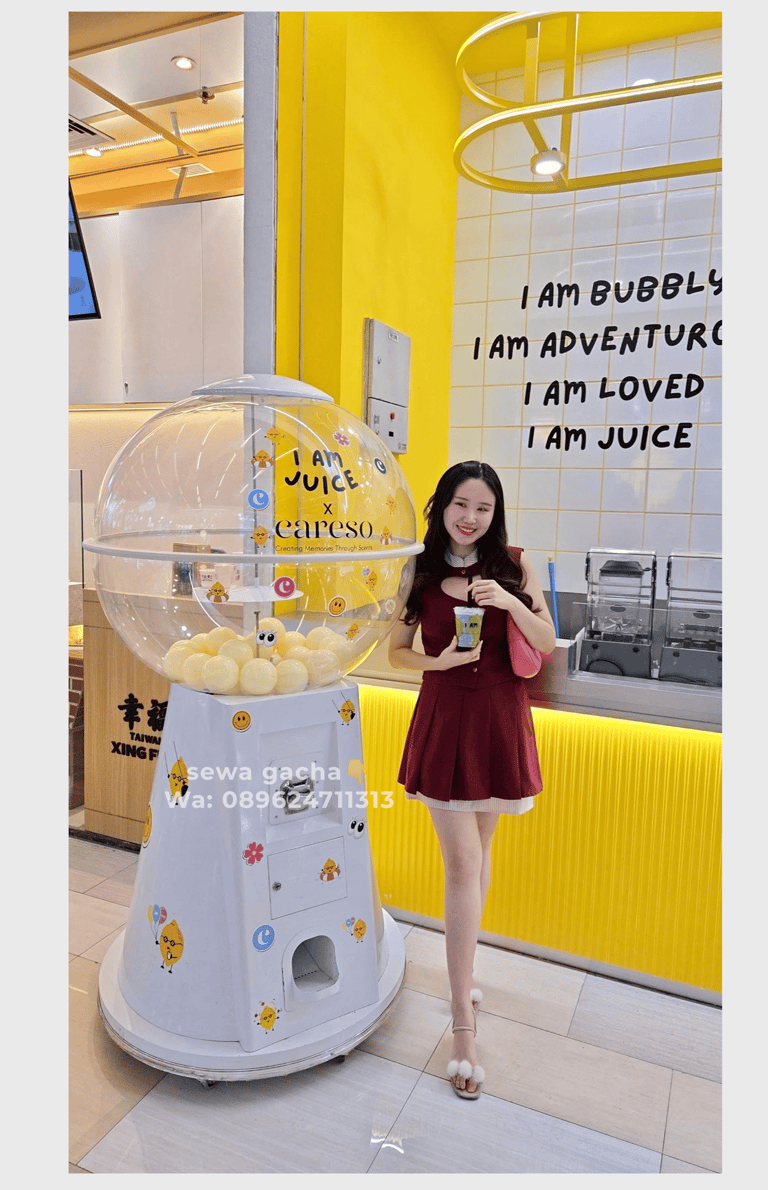 sewa gacha jumbo gachapon jakarta