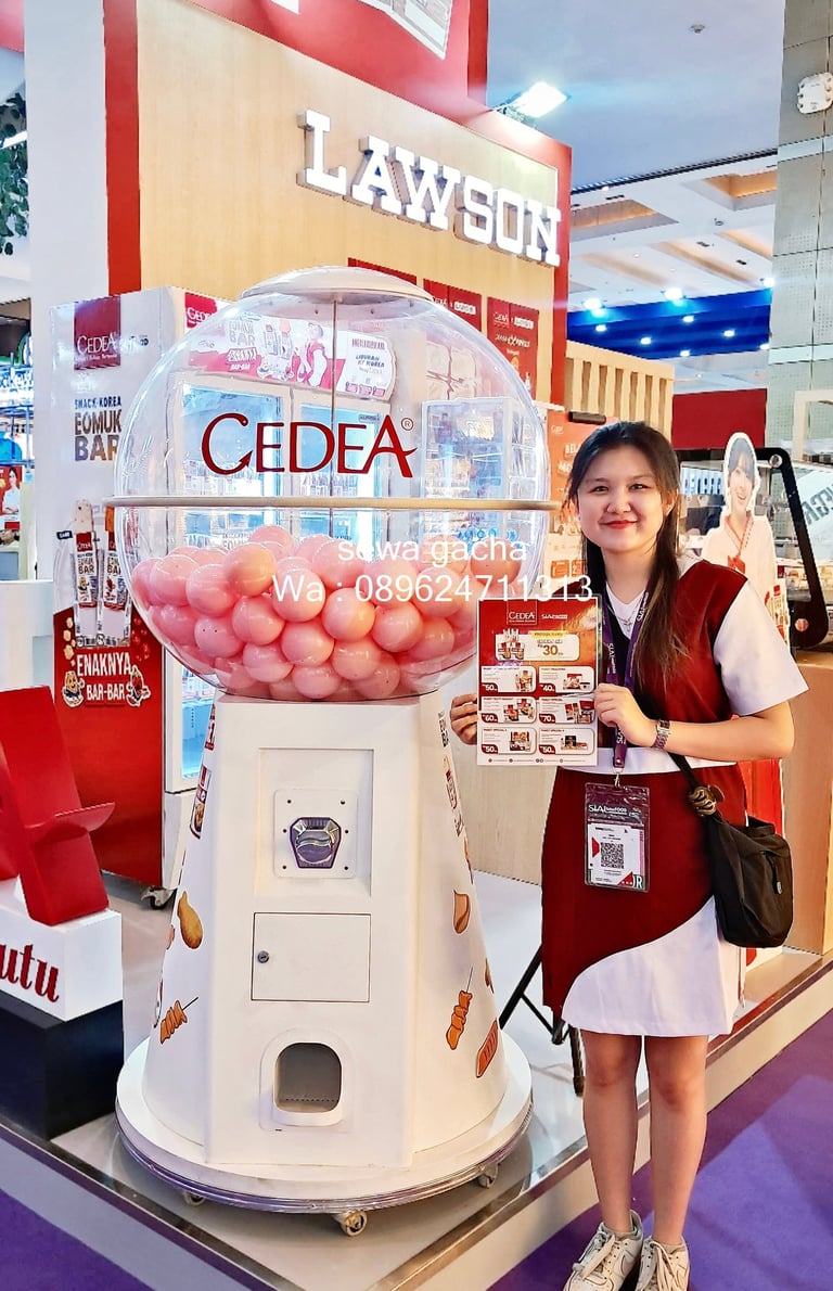 sewa gacha raksasa giant jumbo gachapon