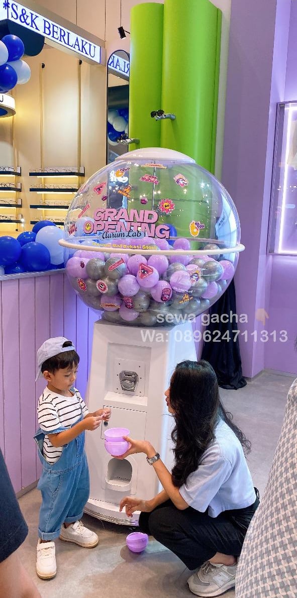 sewa mesin gachapon jumbo jakarta barat