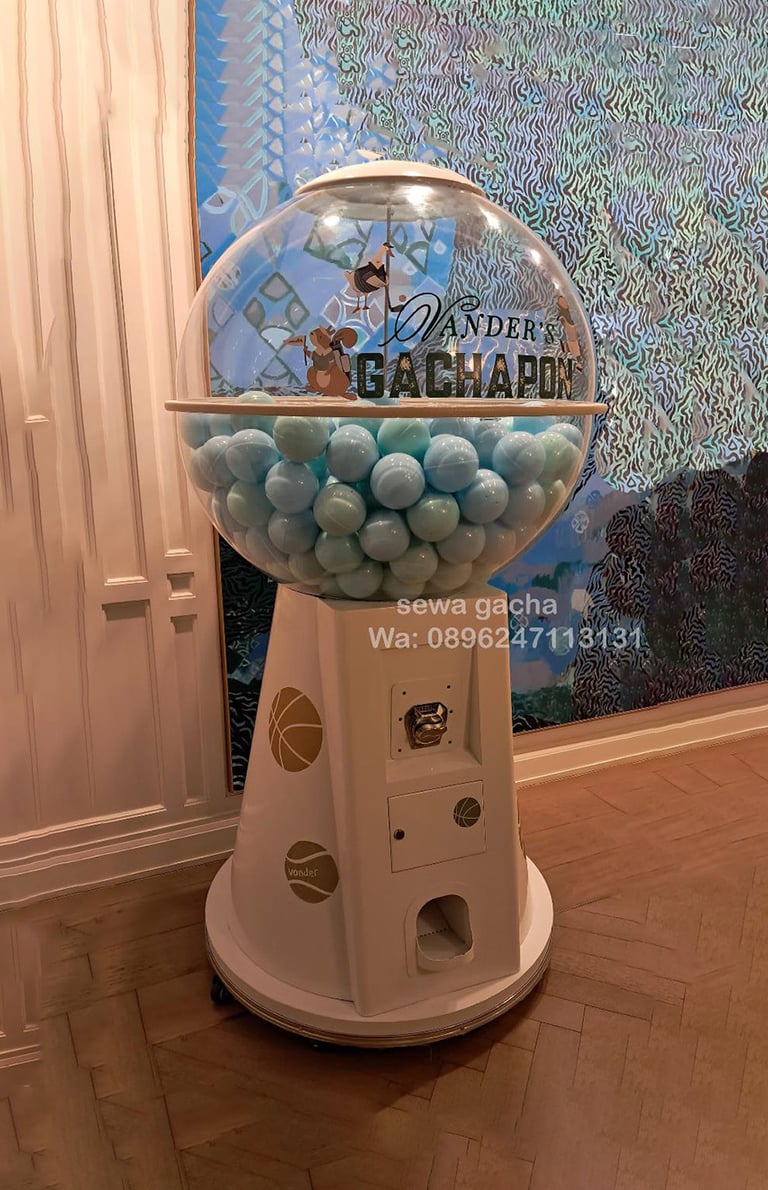 sewa mesin gachapon jumbo jakarta, Indonesia