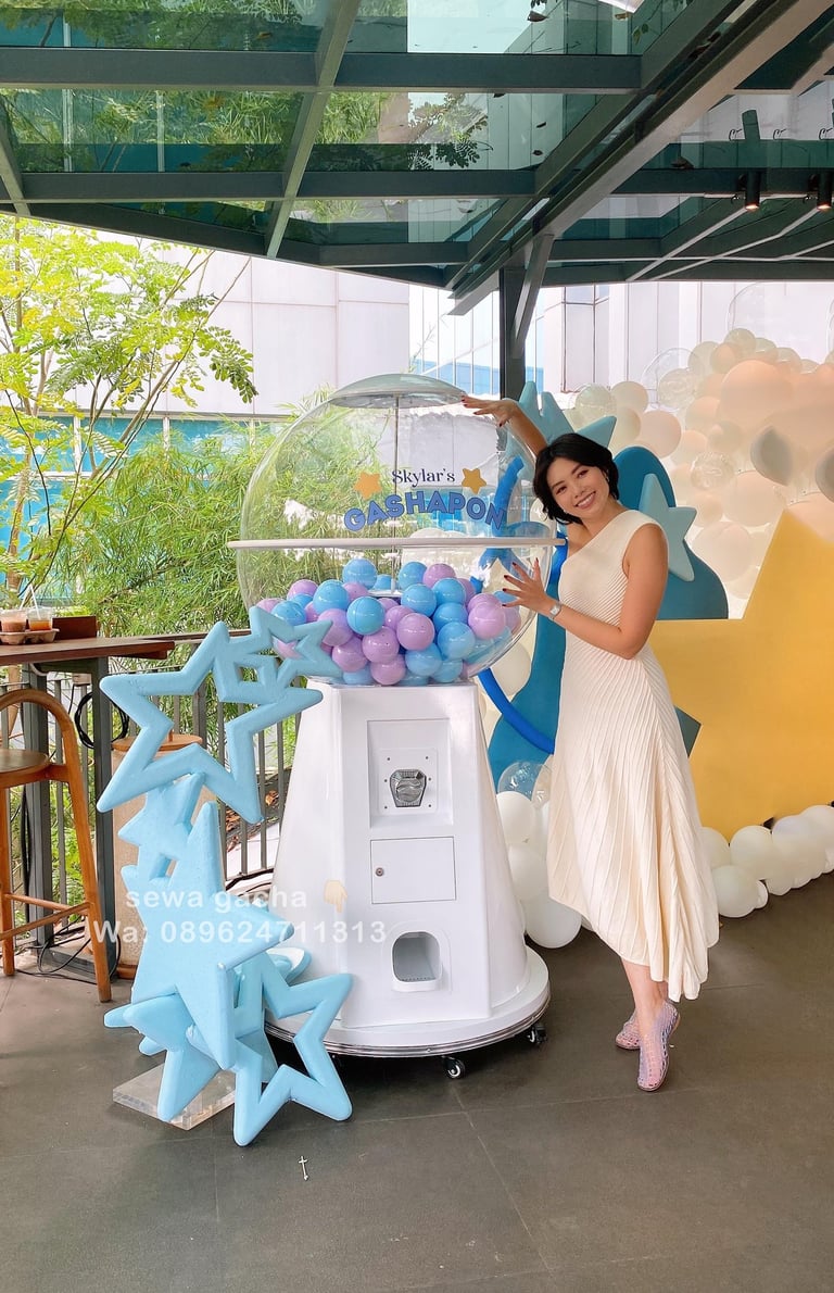 sewa mesin gachapon gacha jumbo jakarta untuk event