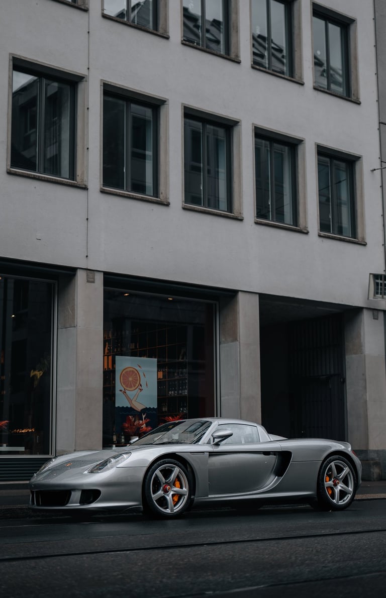 Porsche Carrera GT photoshoot