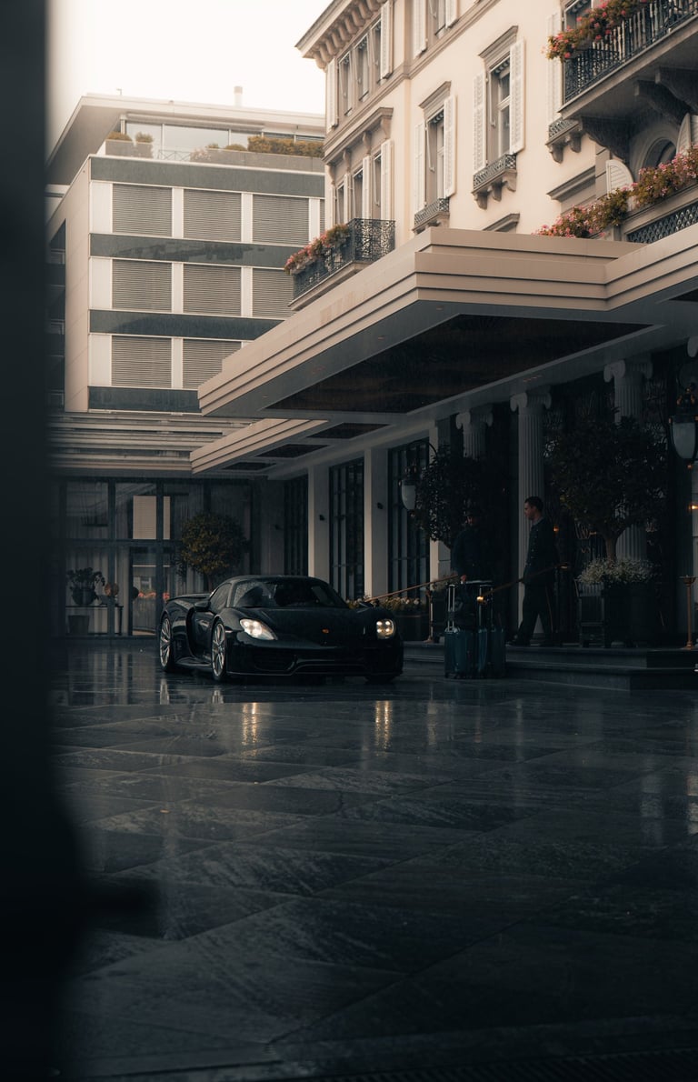 Porsche 918 Spyder photoshoot