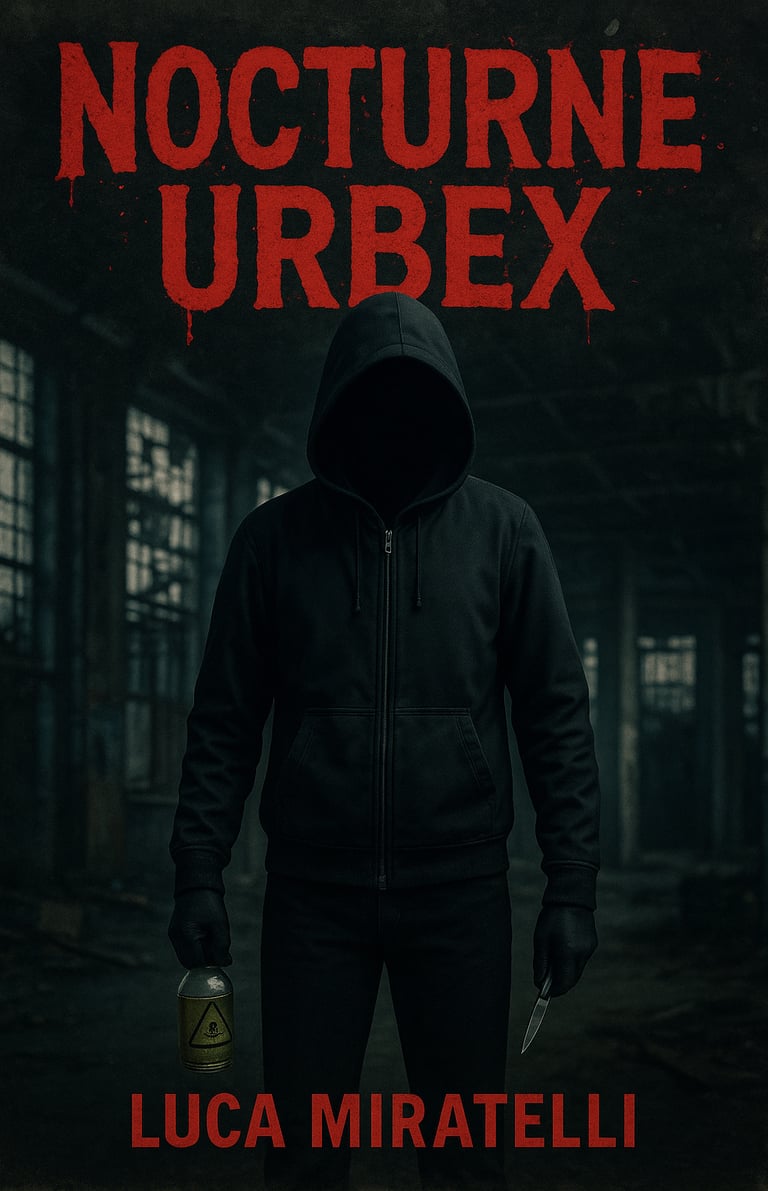 Nocturne urbex, thriller livre, roman policier, thriller psychologique, suspense