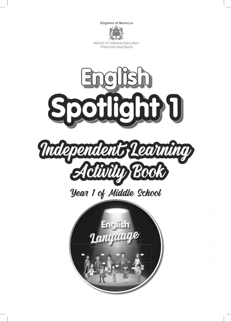 English Spotlight 1 Independent learning activity book