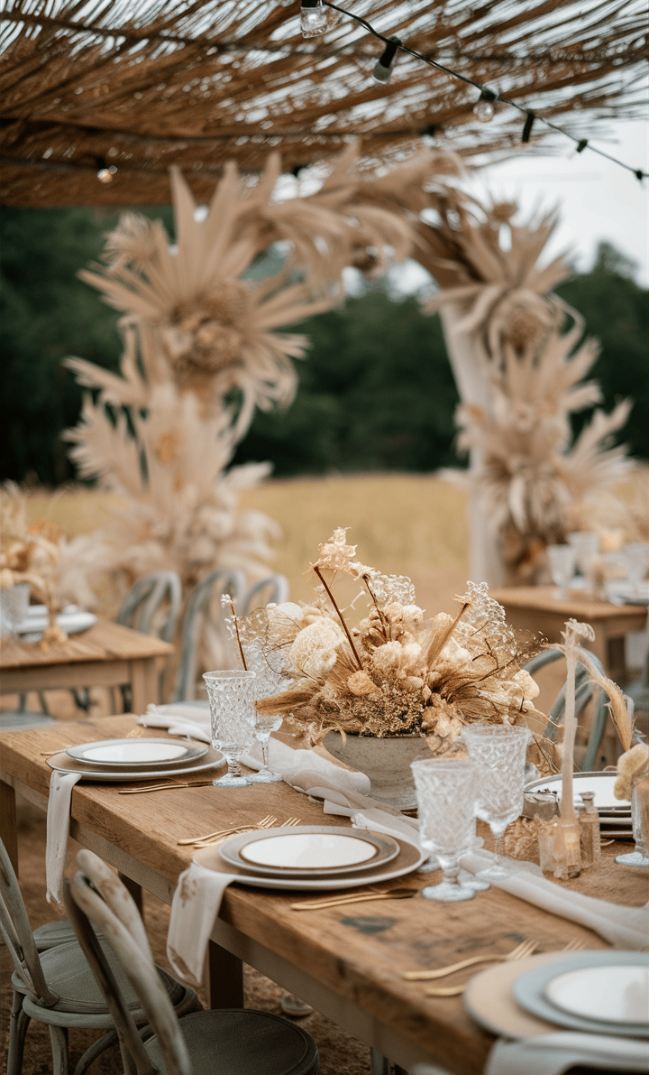 centres de table mariage réunion