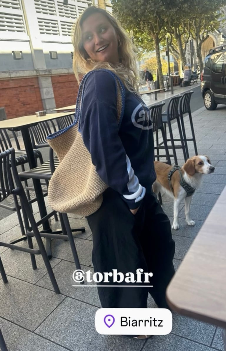 Sac Cabas en jute Torba Biarritz