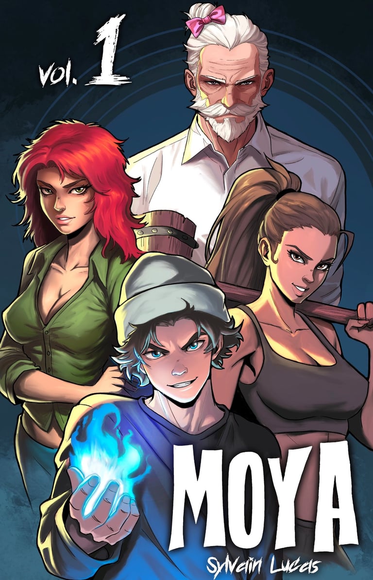 cover couverture manga cartoon