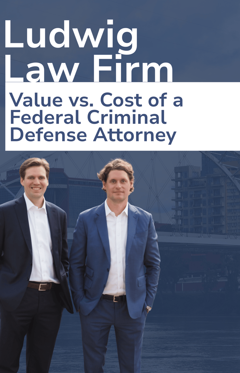 graphic with criminal attorneys Harry Warden and Kale Ludwig