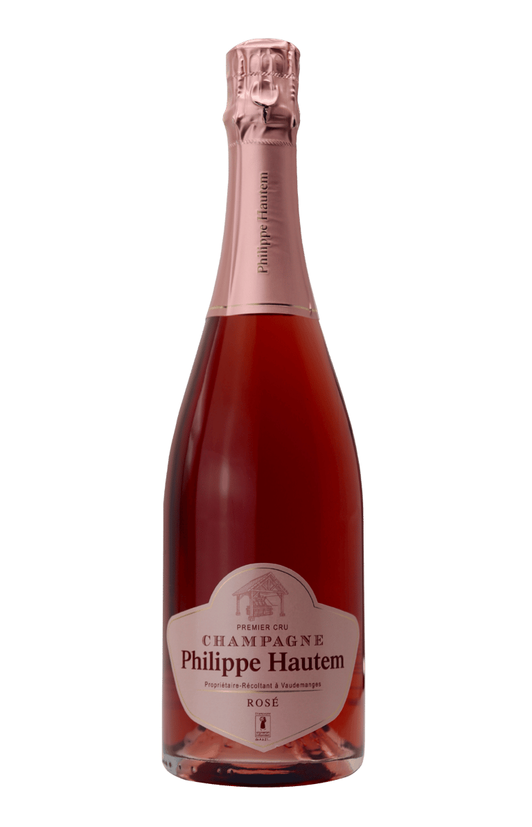 Bouteille de Champagne Brut Rosé du Champagne Philippe Hautem